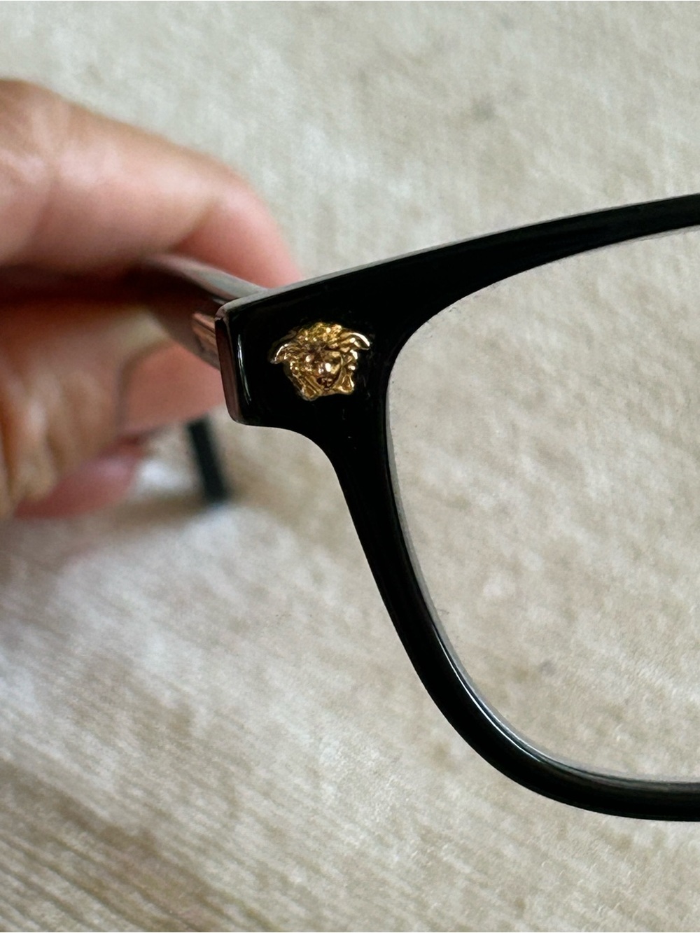 Versace MOD 3153 Black Medusa Eyeglasses Frames 53□16 Made in Italy - Picture 8 of 11